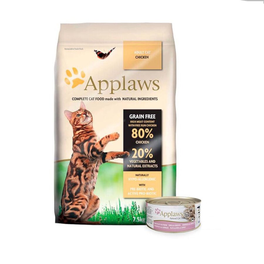 Pack comida gato grain free Applaws indicador imagen numero 2