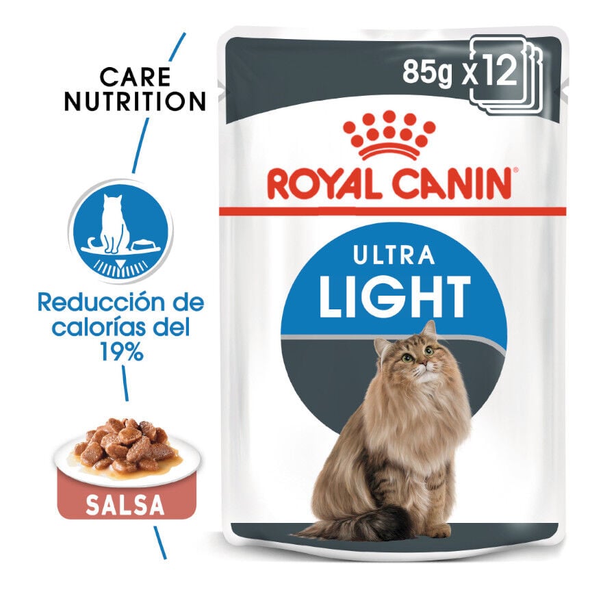 85 g Royal Canin Ultra Light sobres para gatos, , large Imagen numero 2