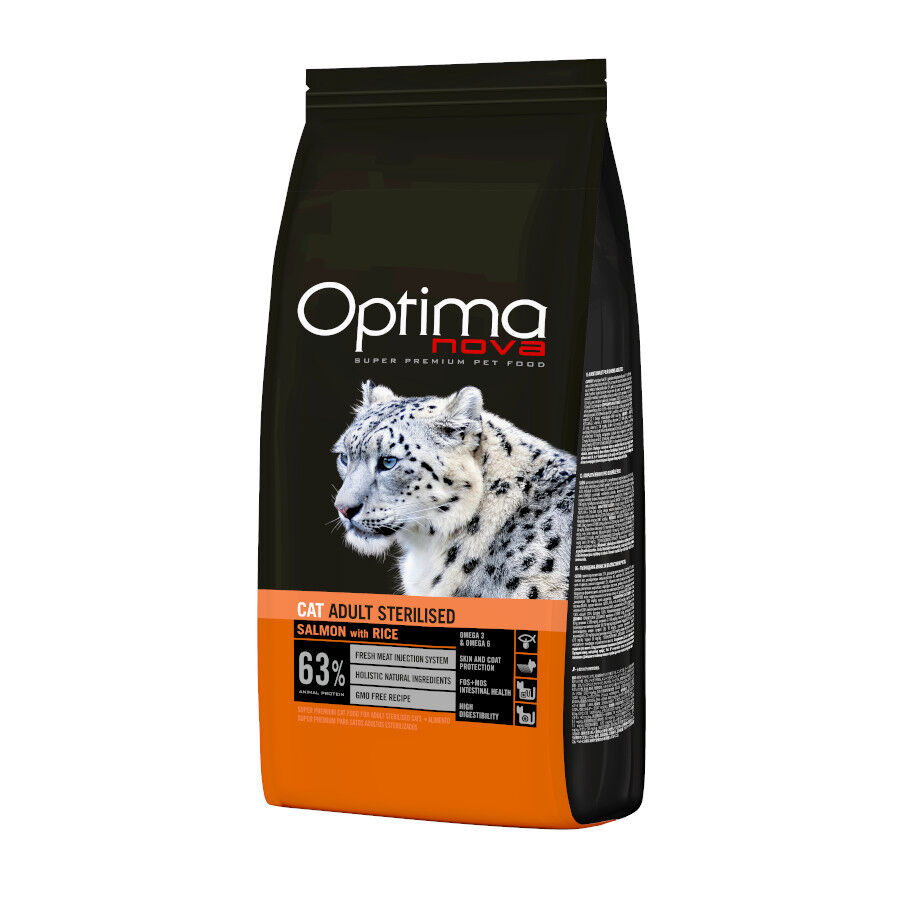 Optima Adult Nova Salm&oacute;n y Arroz pienso para gatos