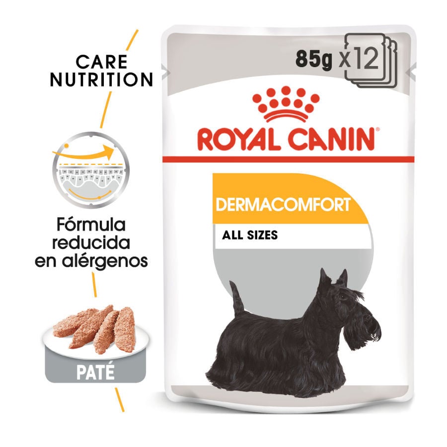 85 g Royal Canin Dermacomfort Sobres Pat&eacute; para perros, , large Imagen numero 2