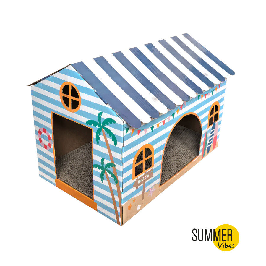 Summer Vibes Rascador de cart&oacute;n para gatos, , large indicador imagen numero 2