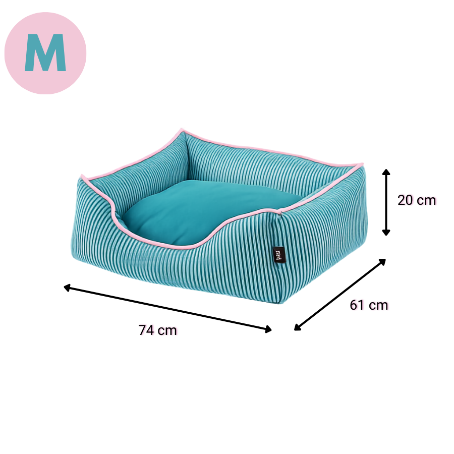 Leeby Cama Rayas Finas para perros, , large Imagen numero 6
