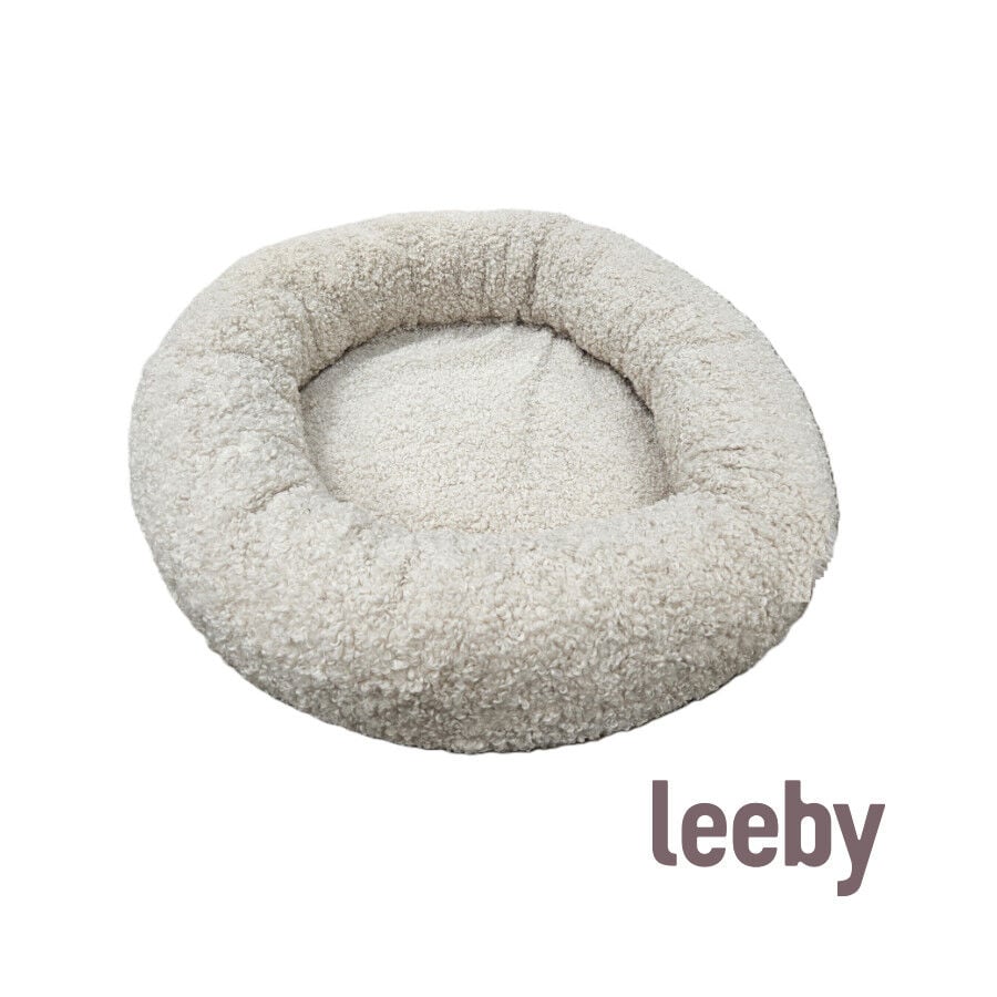 Leeby cama borreguito beige para cachorros, , large indicador imagen numero 2