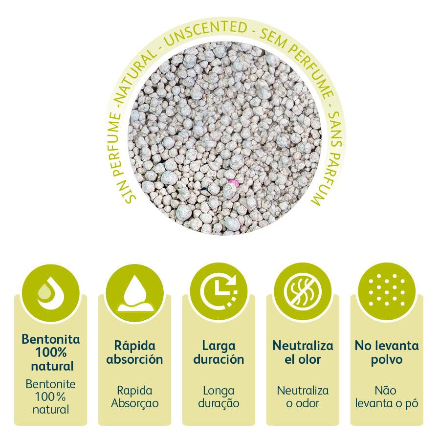 Nova Clean Ultra Natural Arena Aglomerante para gatos, , large indicador imagen numero 3