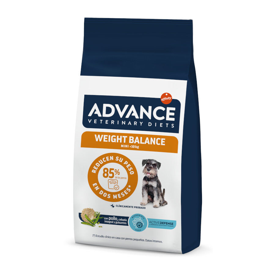 3 kg Advance Veterinary Diets Weight Balance Mini pienso para perros, , large Imagen numero 1