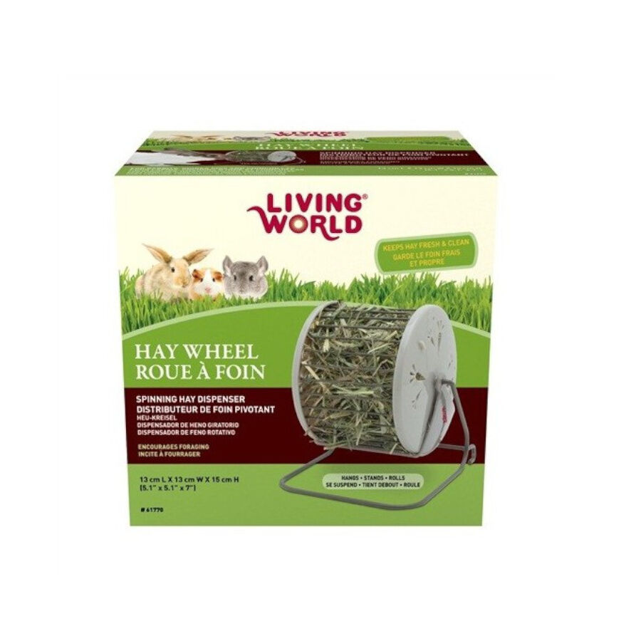 Living World Rueda Dispensadora de Heno para roedores, , large Imagen numero 1