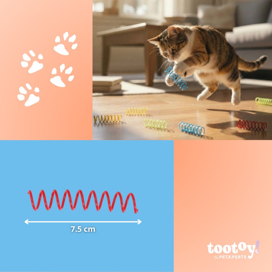 Tootoy! Pack de Muelles de Juguete para gatos, , large indicador imagen numero 4