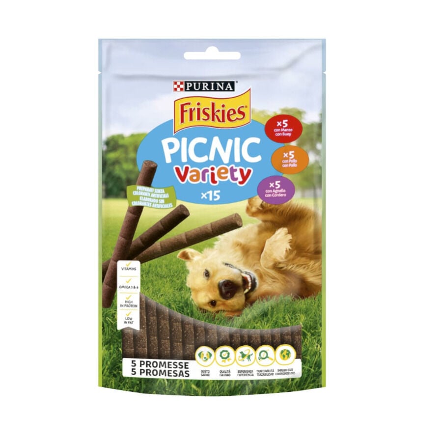 15 barritas Friskies Palitos Picnic Variety Surtidos para perros, , large Imagen numero 2