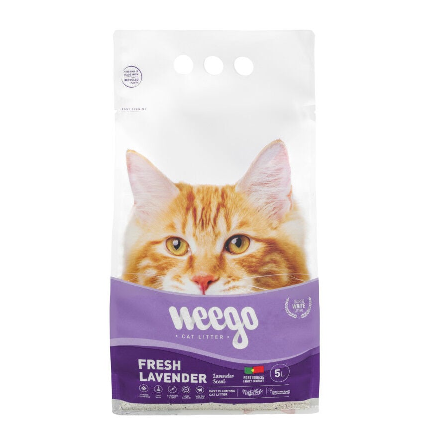 Weego Fresh Lavender Arena Aglomerante para gatos, , large Imagen numero 1