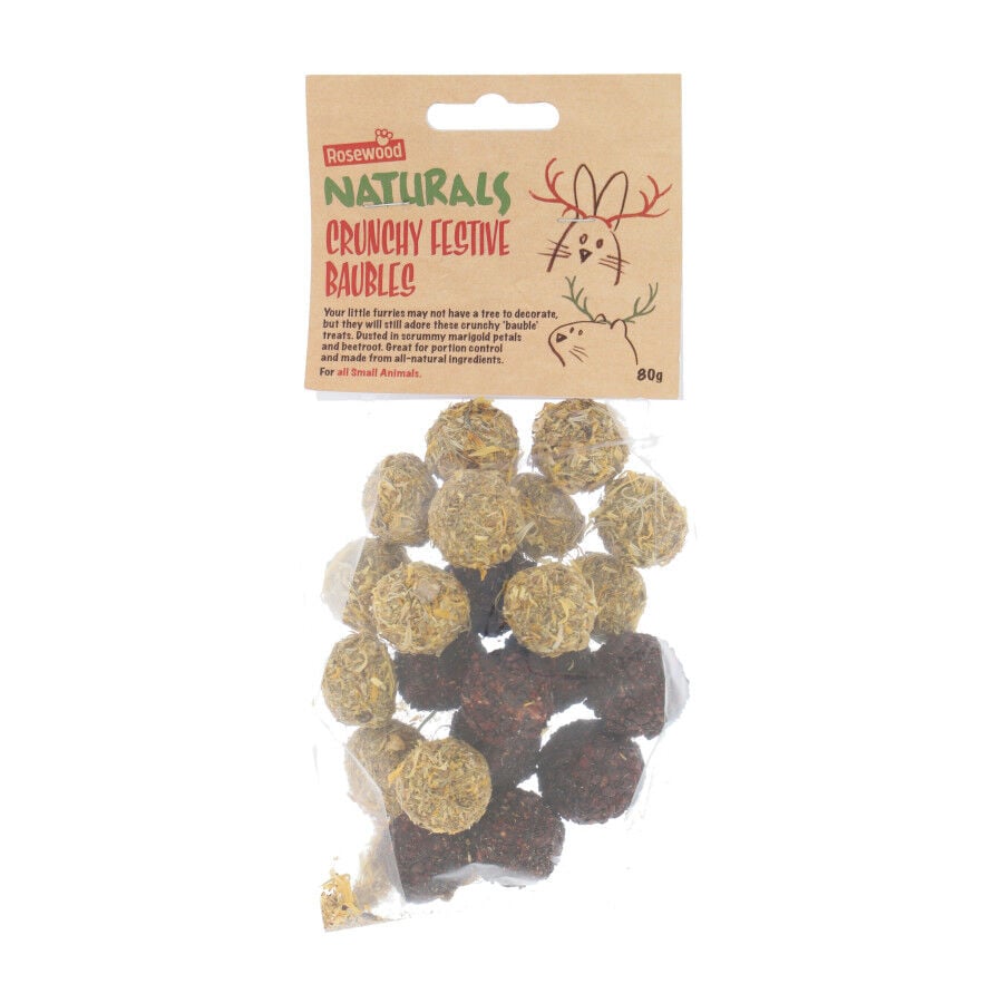 Rosewood Bolitas de Snacks Navide&ntilde;os para Roedores, , large Imagen numero 2