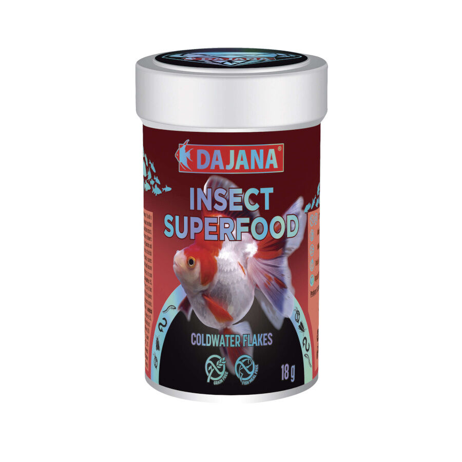 250 ml Dajana Insect Superfood Alimento en Escamas para peces de agua fr&iacute;a, , large Imagen numero 1