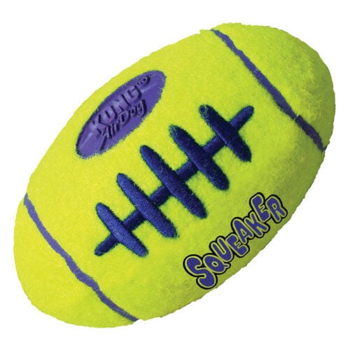 Kong Air Dog Squeaker pelota ovalada para perros Imagen numero 1