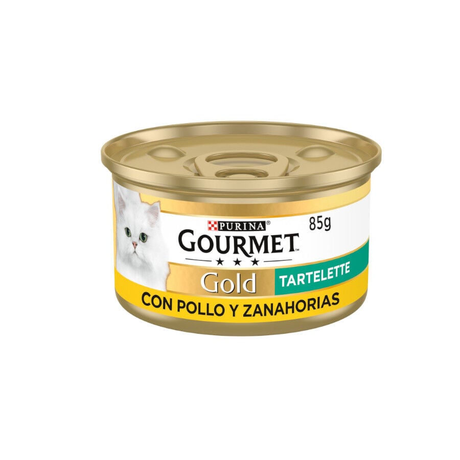 85 g Gourmet Gold Pastel de Pollo lata para gatos, , large indicador imagen numero 1