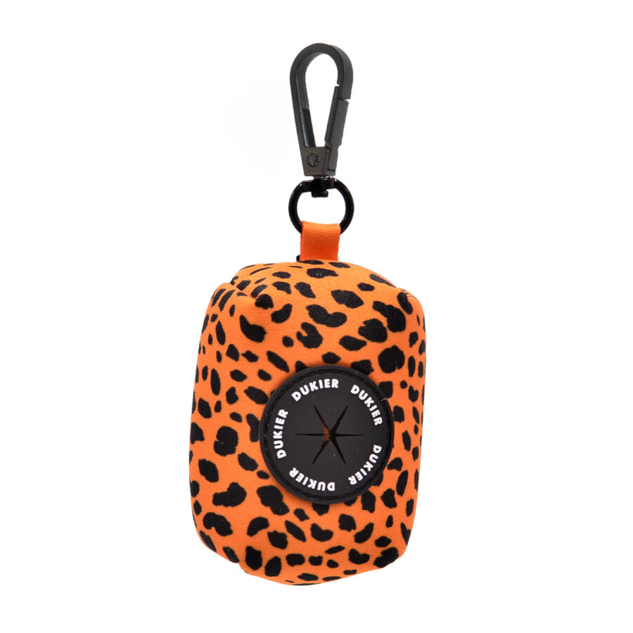 Dukier Cheetah Porta Bolsas con Mosquet&oacute;n para perros