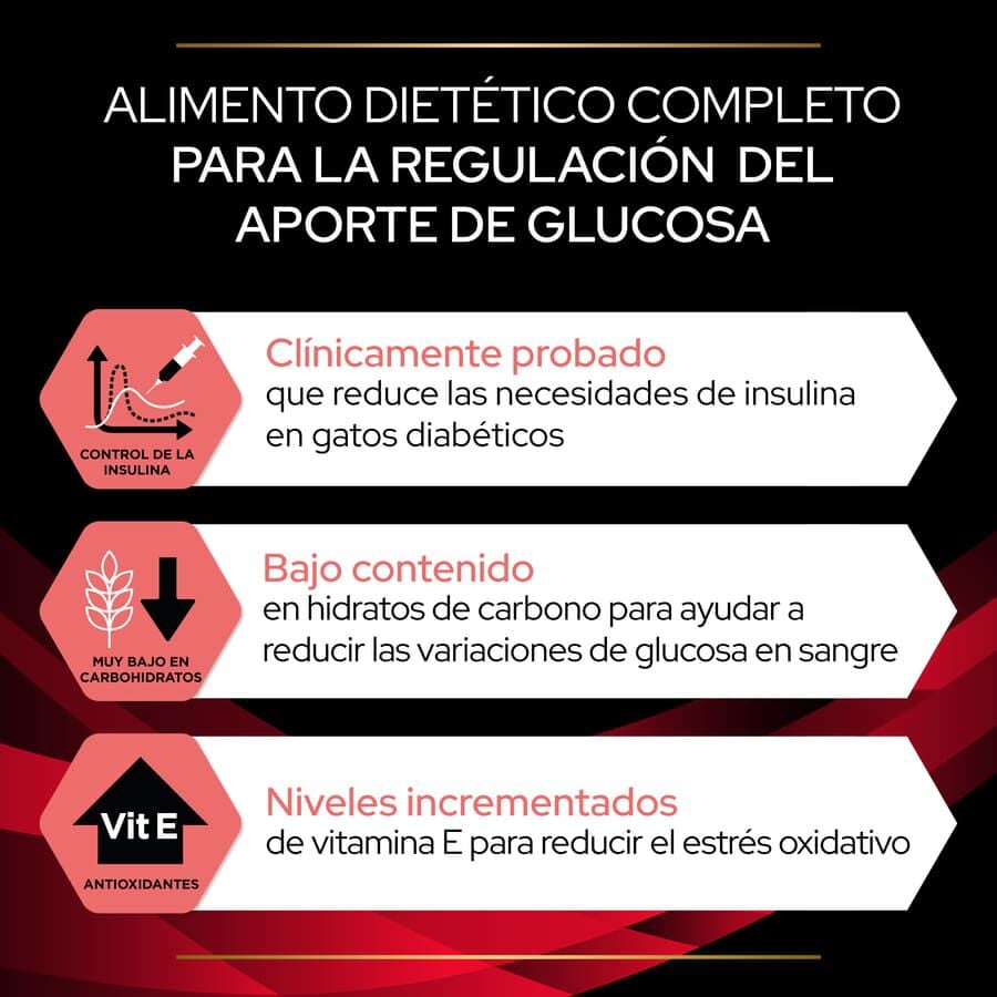 5 kg Pro Plan Veterinary Diets Diabetes Management pienso para gatos, , large indicador imagen numero 2
