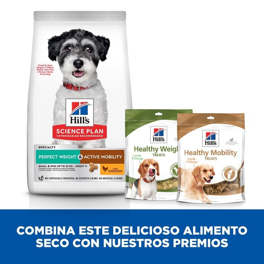 6 kg Hill's Science Plan Perfect Weight y Active Mobility Small y Mini Pollo pienso para perros, , large indicador imagen numero 6