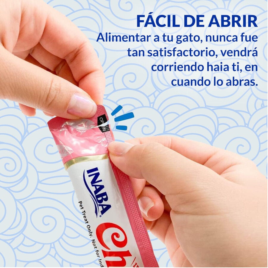 50 sobres x 14 g Churu Snack Cremoso Variedades de At&uacute;n y Pollo para gatos, , large Imagen numero 4