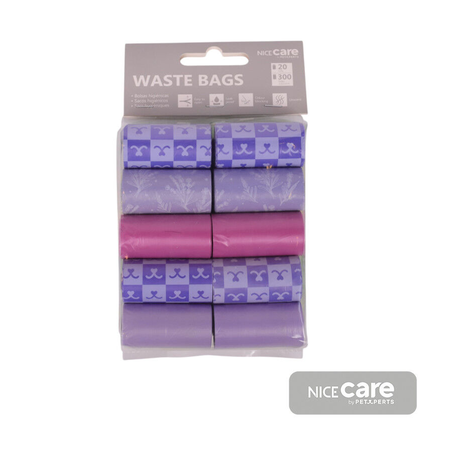 Nice Care Basic Bolsitas Lavanda Lim&oacute;n para perros