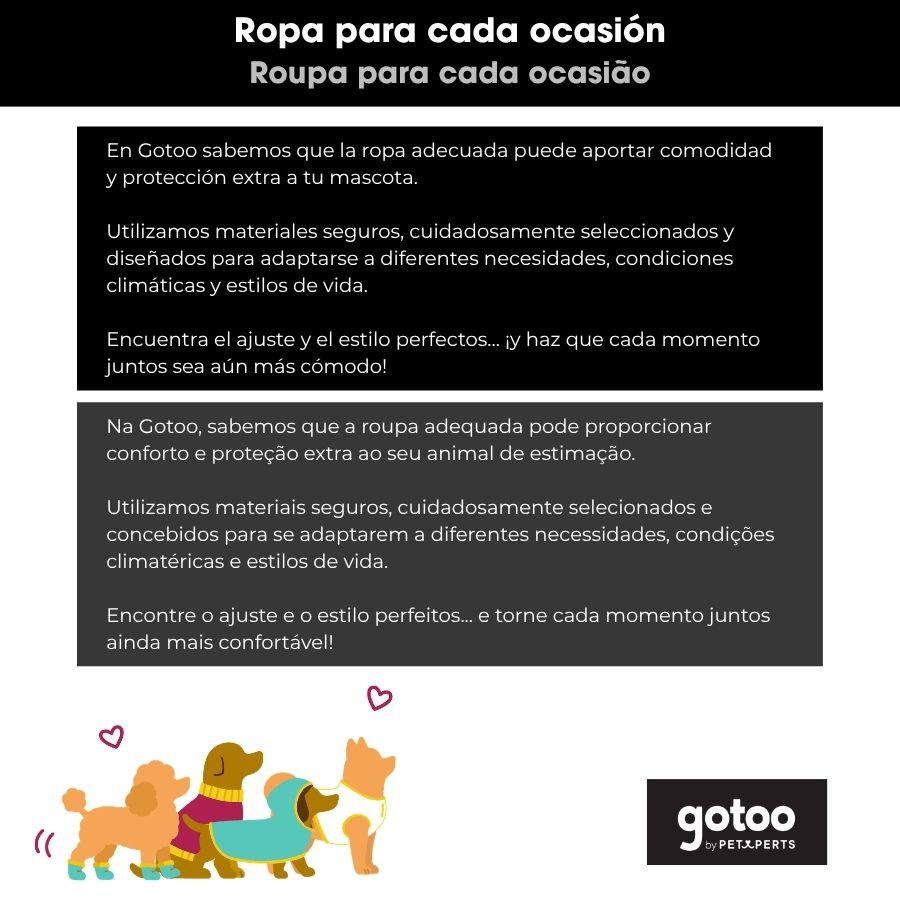 Gotoo Chaqueta Impermeable con Arn&eacute;s para perros, , large Imagen numero 10