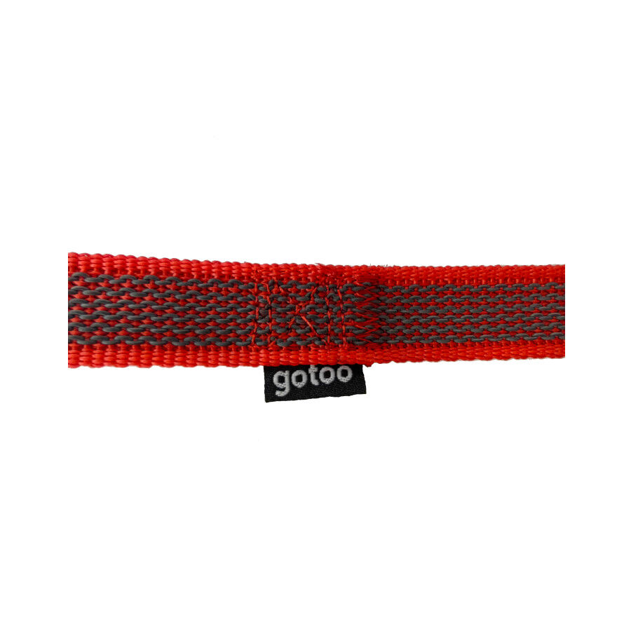 Gotoo Correa Antideslizante Roja para perros, , large indicador imagen numero 3