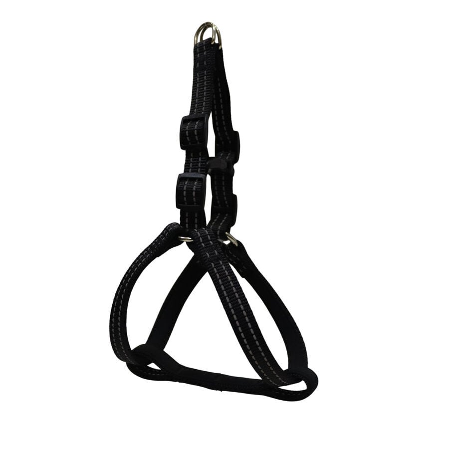 Gotoo Arn&eacute;s reflectante de neopreno negro para perros