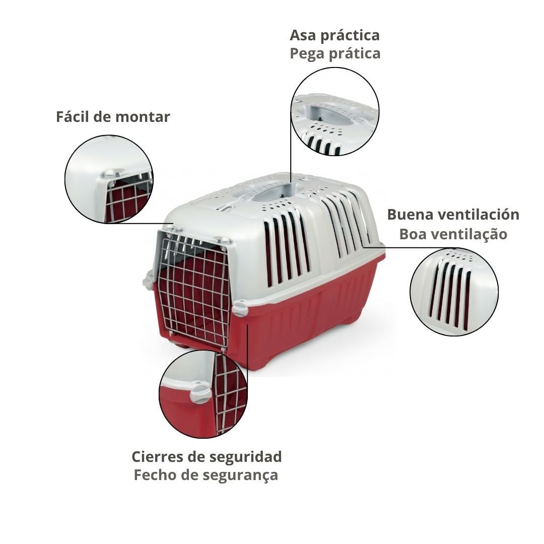TK-Pet Madrid Transportin para perros y gatos, , large indicador imagen numero 5