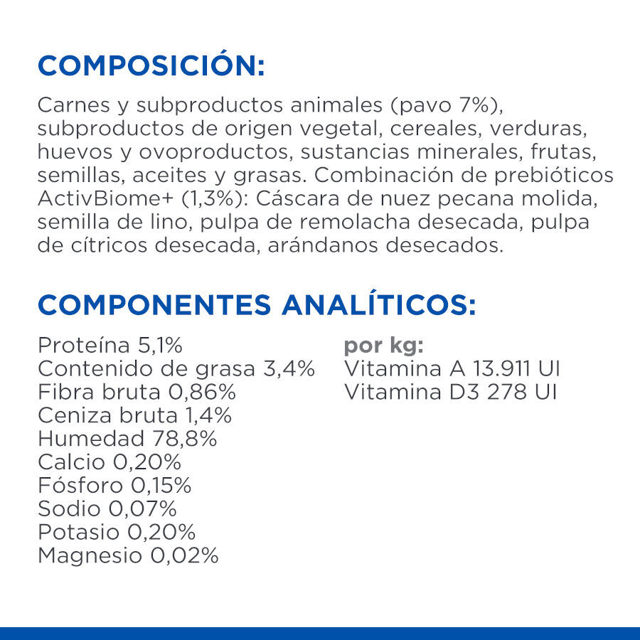 200 g Hill's Science Plan Adult Small & Mini Perfect Digestion Mousse de Pavo lata para perros, , large Imagen numero 7