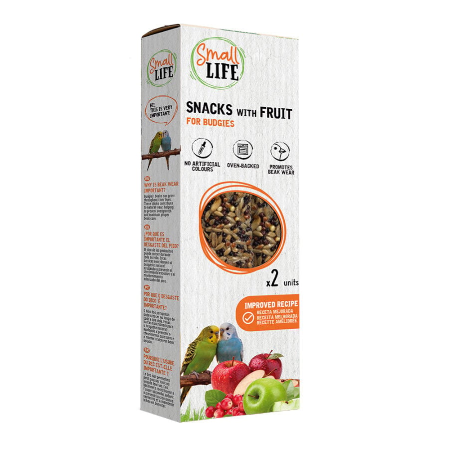 2 barritas Small Life Barritas Snack con Fruta para periquitos, , large indicador imagen numero 1