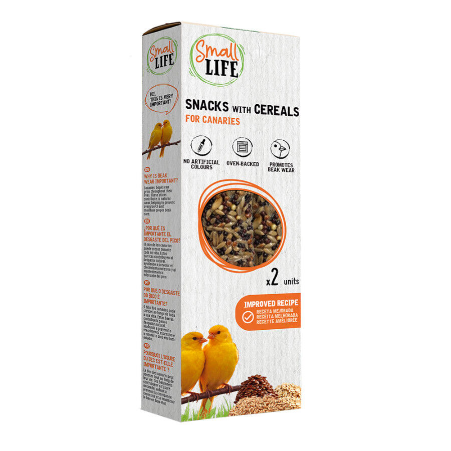 2 barritas Small Life Barritas Snack con Cereales para canarios, , large indicador imagen numero 1