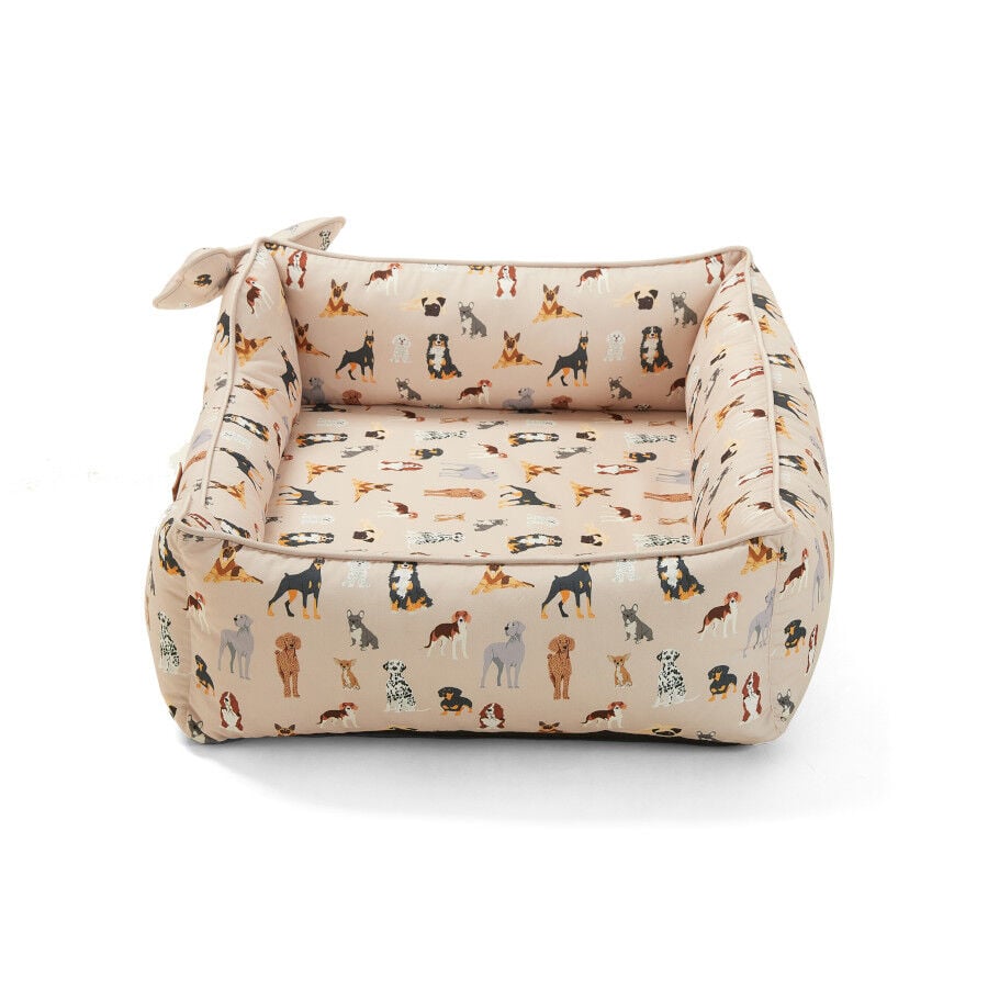 Leeby cama viscoel&aacute;stica estampado perros para perros, , large indicador imagen numero 3