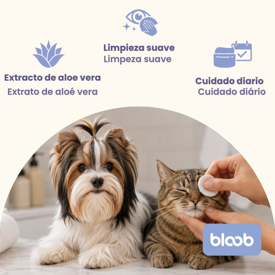 Bloob Discos Limpiadores Oculares para perros y gatos, , large indicador imagen numero 3