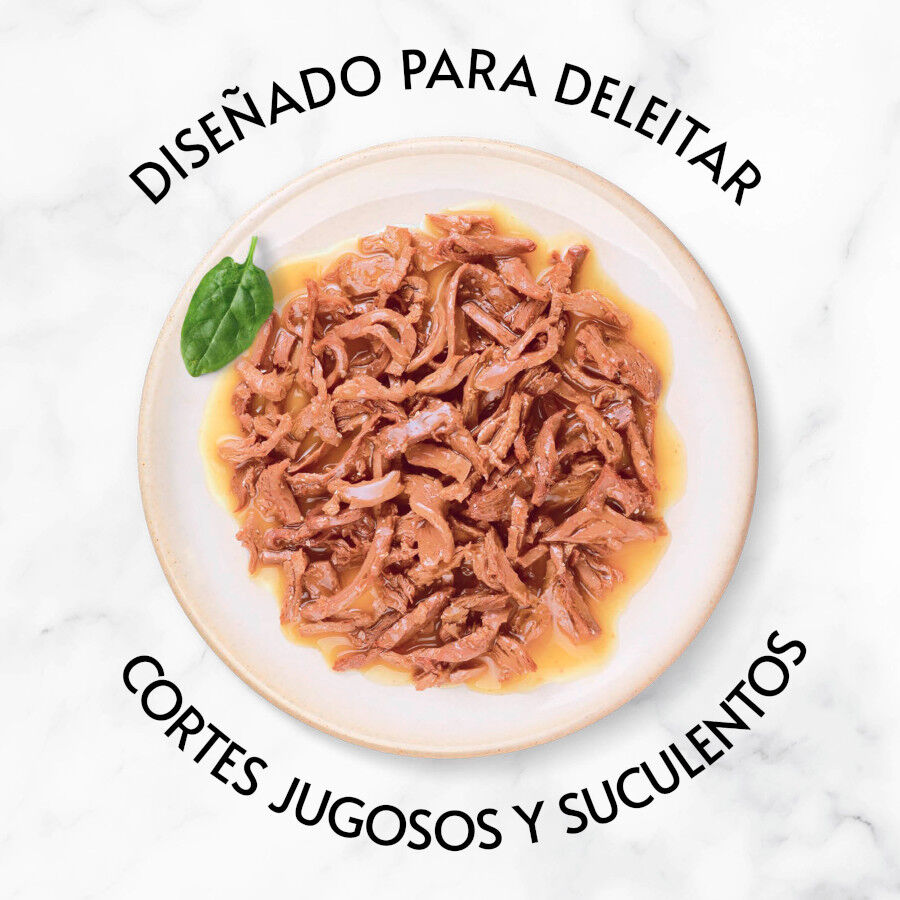 85 g Gourmet Gold Delicias Suculentas Pollo en Salsa lata para gatos, , large Imagen numero 3