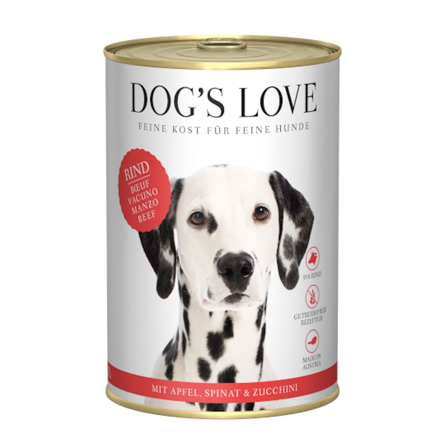 Dog's Love Adulto Vacuno lata para perros