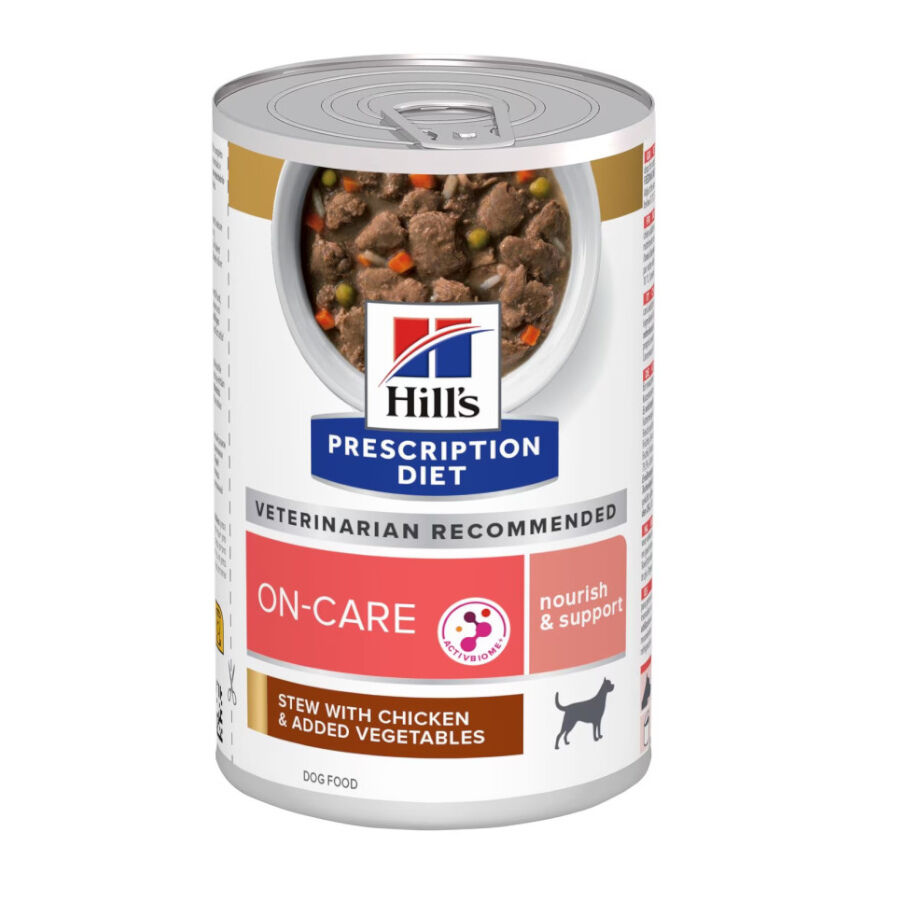 354 g Hill's Prescription Diet ON-Care Estofado de Pollo y Vegetales lata para perros, , large Imagen numero 1