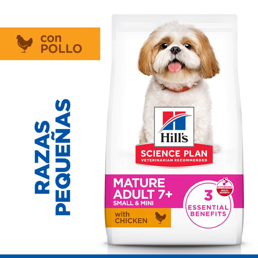6 kg Hill's Science Plan Mature Adult Small y Mini pollo pienso para perros, , large indicador imagen numero 2