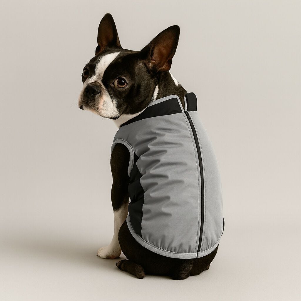 Nayeco Abrigo Reflectantre Gris para perros, , large Imagen numero 1