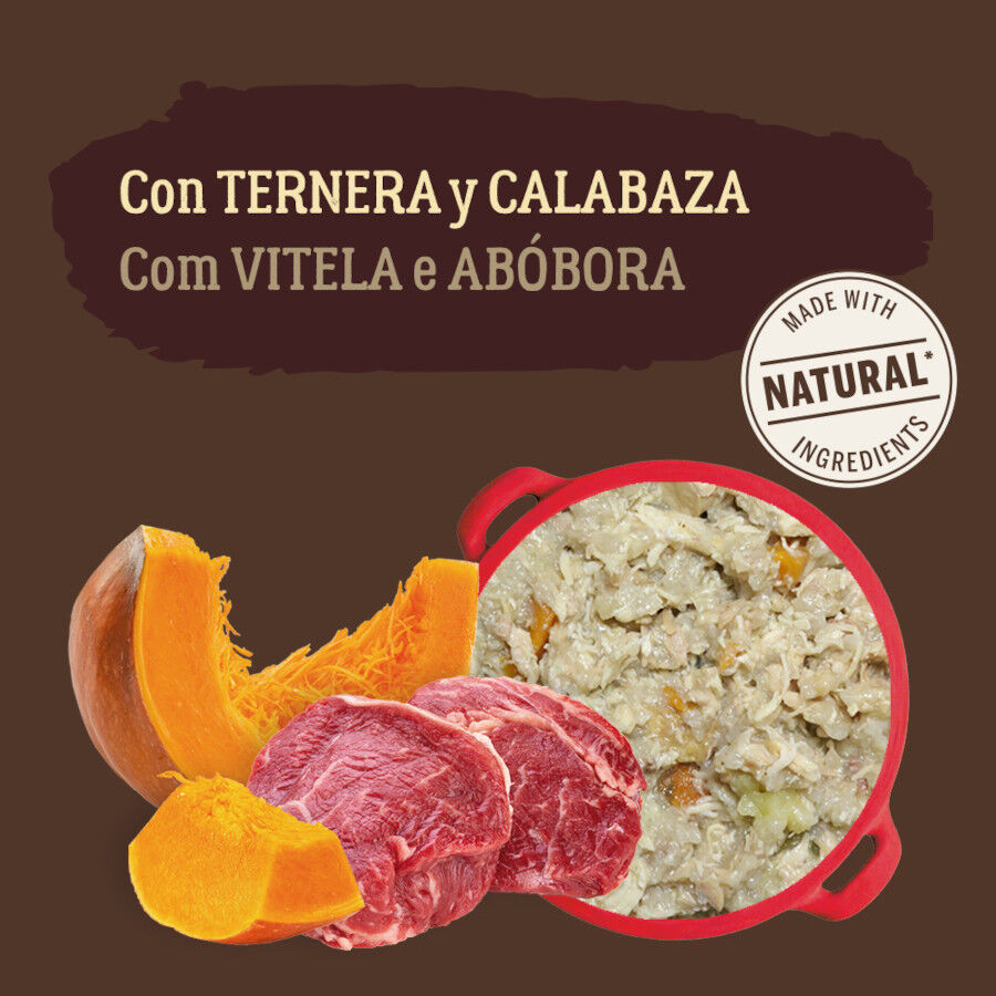 300 g True Origins Pure Adult Gently Coocked Ternera y Calabaza sobre para perros, , large indicador imagen numero 4