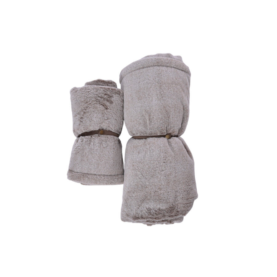Leeby manta suave marr&oacute;n para perros, , large indicador imagen numero 3