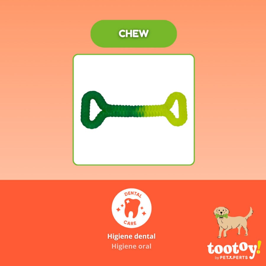 Tootoy! Mordedor Grill and Pull Verde para perros, , large indicador imagen numero 3