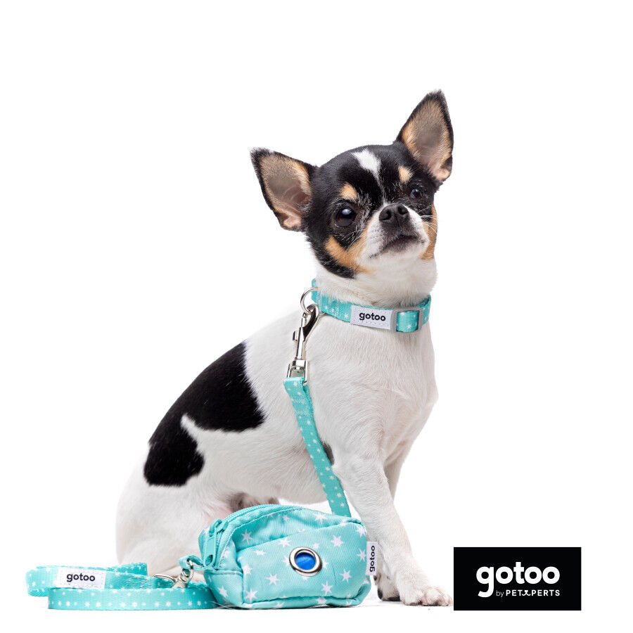 Gotoo Porta bolsas estampado verde para perros, , large Imagen numero 3