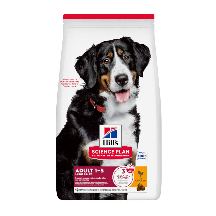 18 kg Hill's Science Plan Adult Large Pollo pienso para perros, , large indicador imagen numero 1