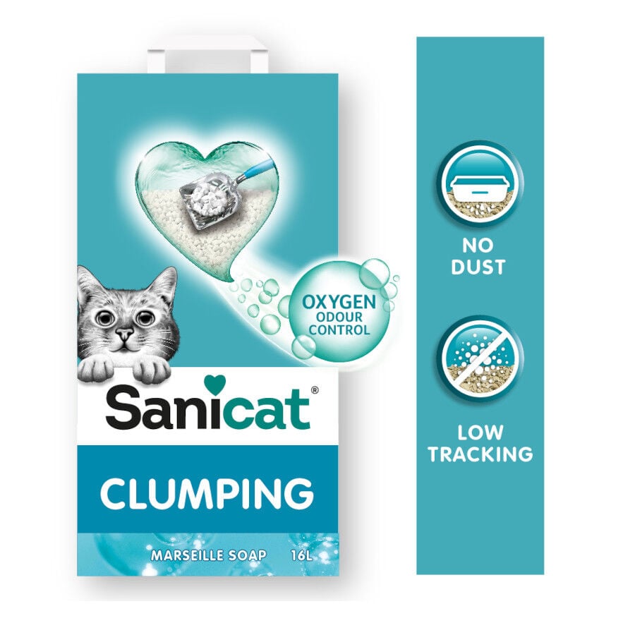 16 L Sanicat Marsella Arena Aglomerante para gatos, , large indicador imagen numero 3
