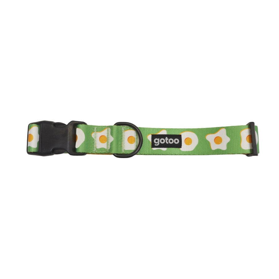 Gotoo Collar estampado verde para perro, , large indicador imagen numero 1