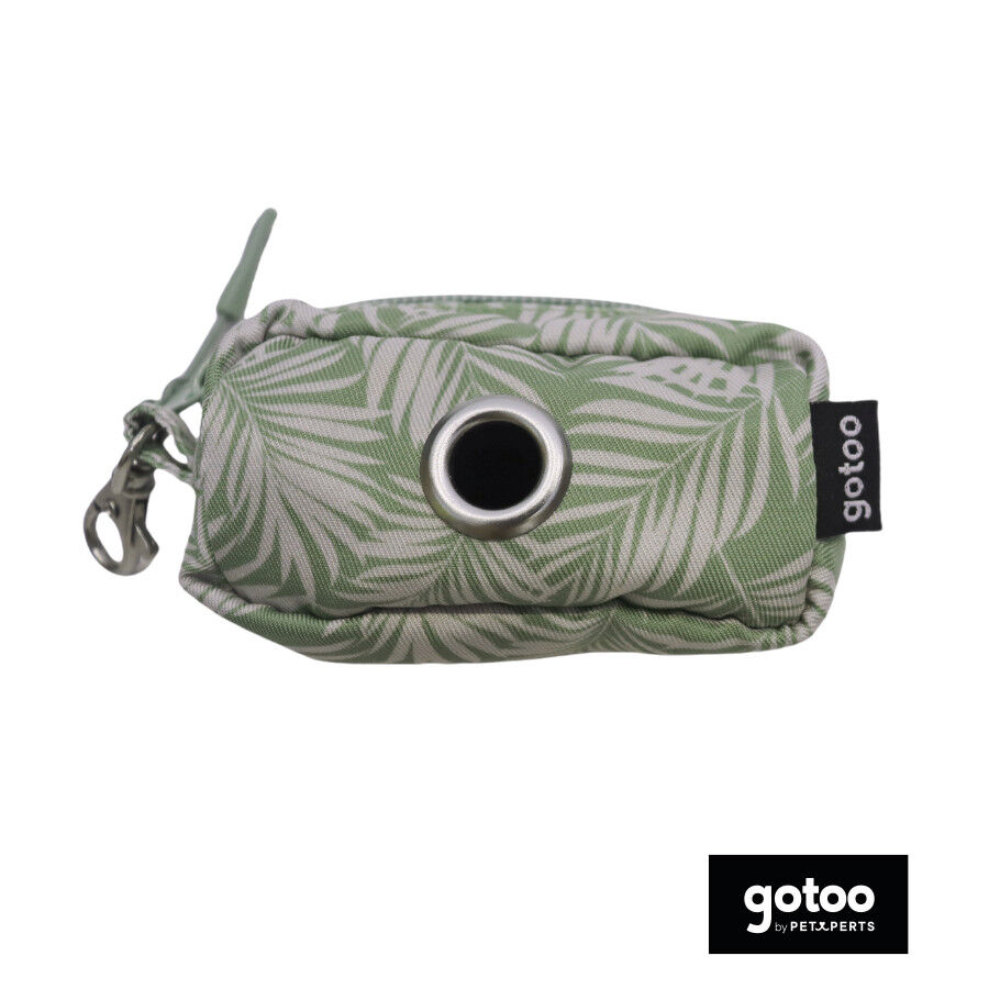 Gotoo Porta bolsas estampado hojas para perros, , large indicador imagen numero 2