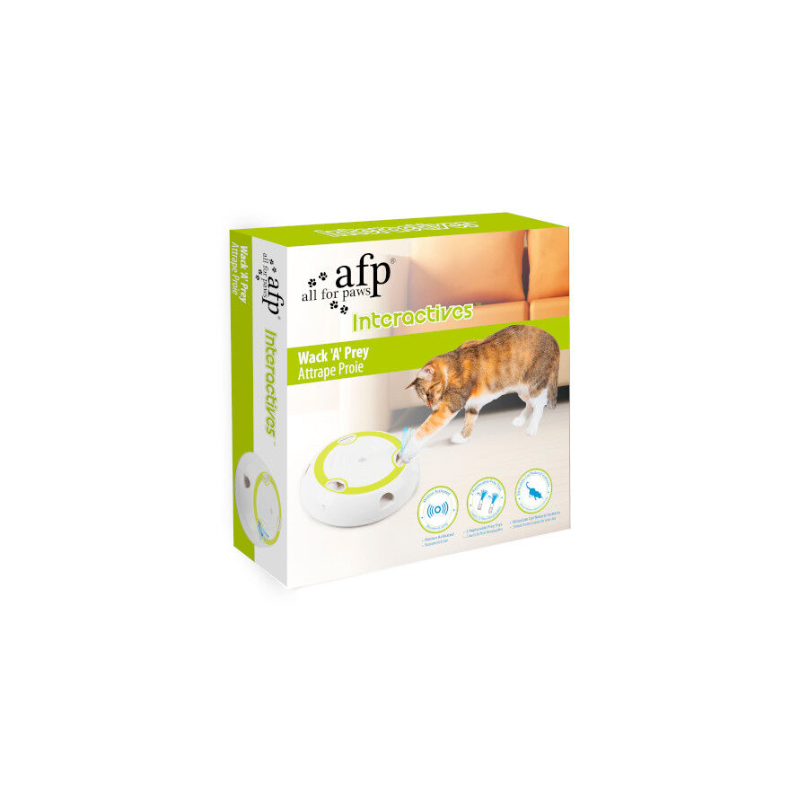 All For Paws Interactives Juguete Wack 'A' Preyr para gatos, , large Imagen numero 4