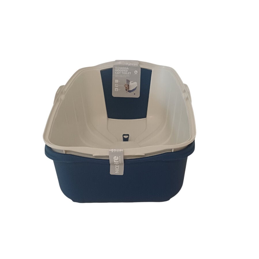 Nice Care Arenero Cerrado Komoda Azul para gatos, , large Imagen numero 5