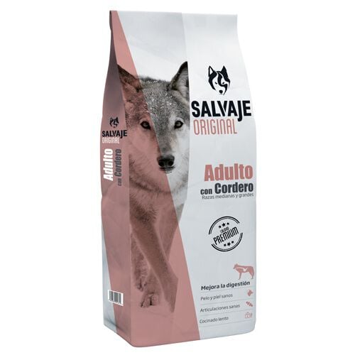 Salvaje Original con cordero pienso para perros Imagen numero 1