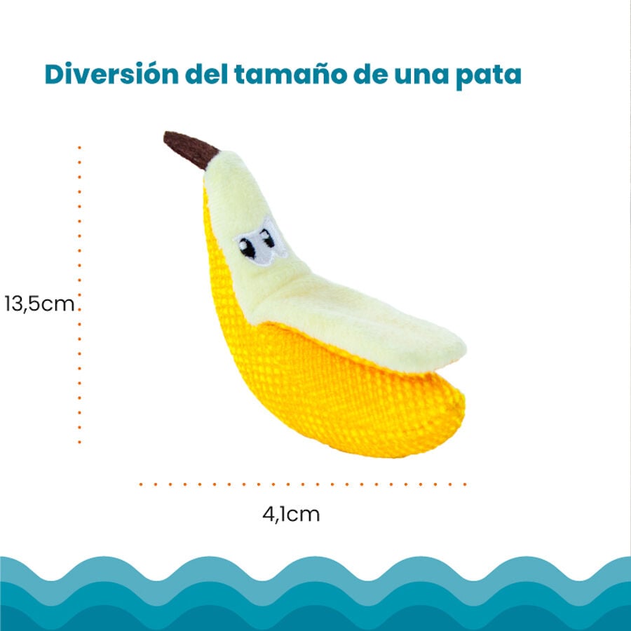Catstages Dental Peluche Banana para gatos, , large indicador imagen numero 5