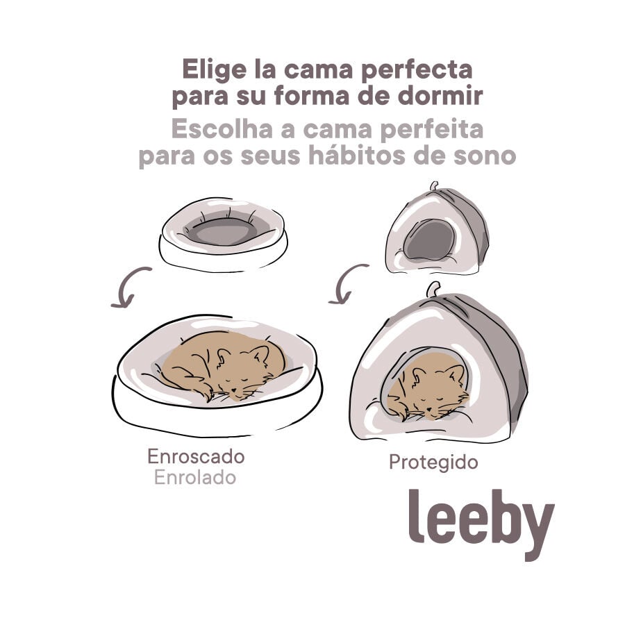 Leeby Cama Donut Sol para gatos, , large Imagen numero 5