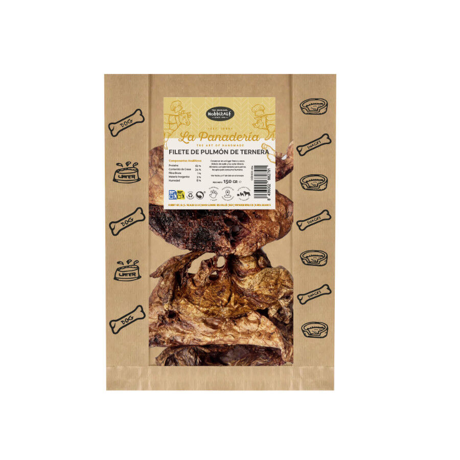 Hobbitalf Filete Pulm&oacute;n de Ternera Snack para perros